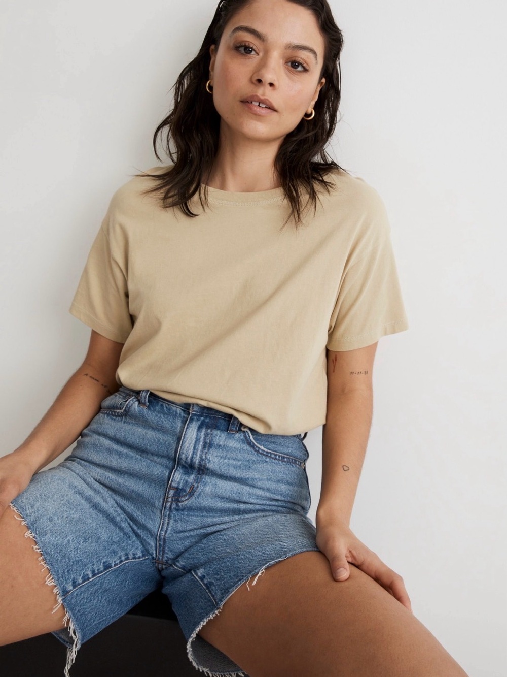 Madewell Soft Fade Cotton Oversized Tee